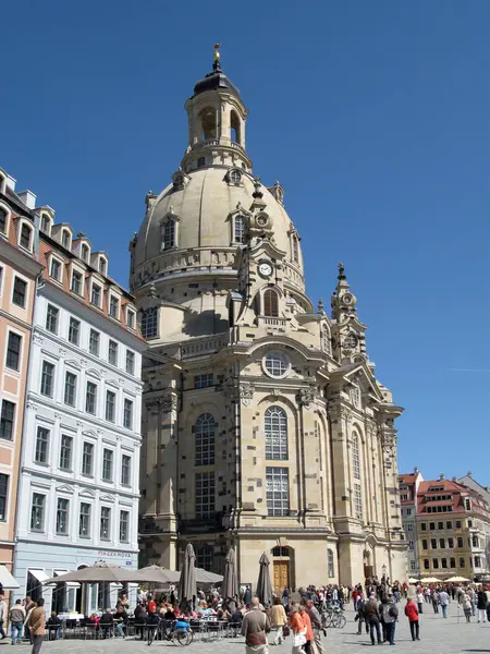 Dresden Huvudstad Delstaten Sachsen Östra Tyskland — Stockfoto