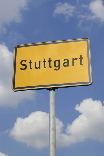 Stuttgart Huvudstad Sydvästra Tyskland Baden Wrttemberg — Stockfoto