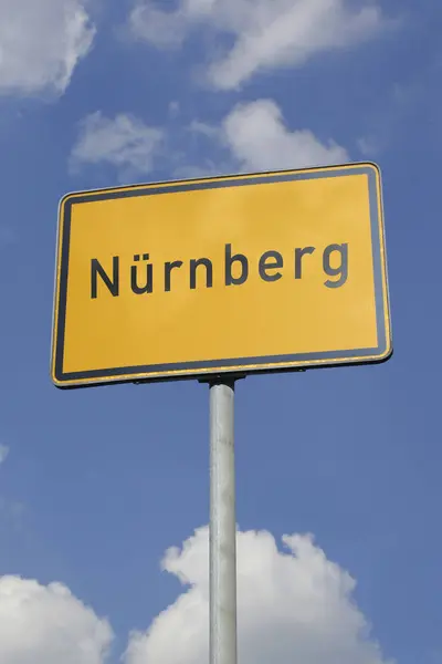 Nuremberg Second Largest City German Federal State Bavaria Its Capital — Stock Photo, Image