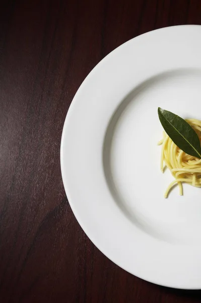 Spaghetti Traditionell Italiensk Mat — Stockfoto