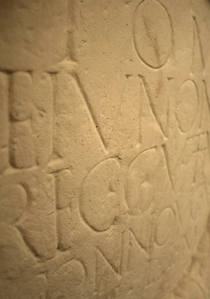 Roma Yazıtlarını Kapat — Stok fotoğraf