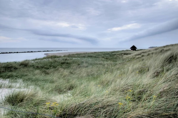 Small Hdr Gimmick Baltic Sea Beach — Stok fotoğraf