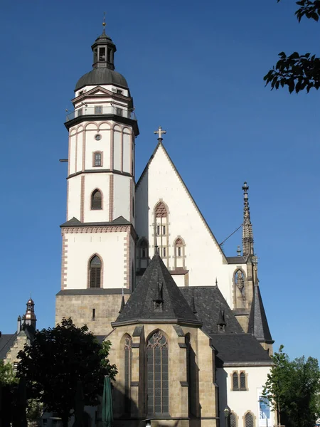 Chiesa Thomas Lipsia — Foto Stock