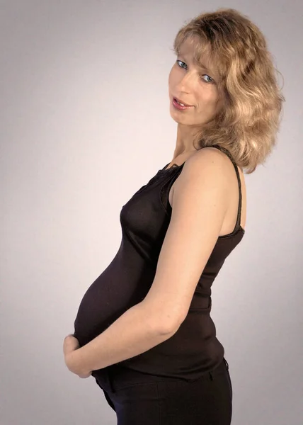 Szoros Felvétel Terhes Nőkről — Stock Fotó