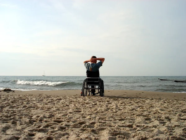 Vista Panoramica Sul Mare Attenzione Selettiva — Foto Stock