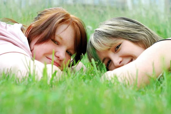 Scenic View Friendship Concept — Stock Photo, Image