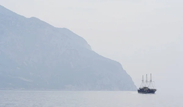 Statek Mount Athos — Zdjęcie stockowe