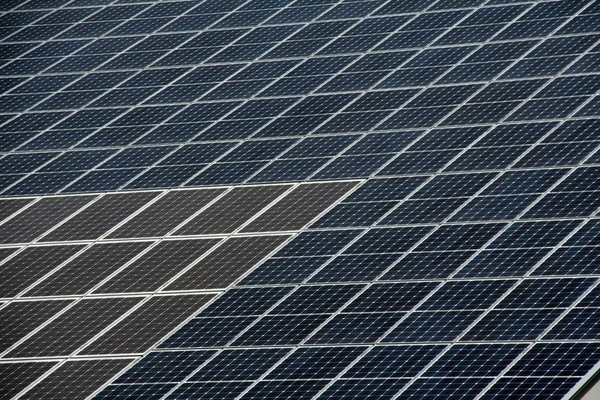 Strom Solarzellen — Stockfoto