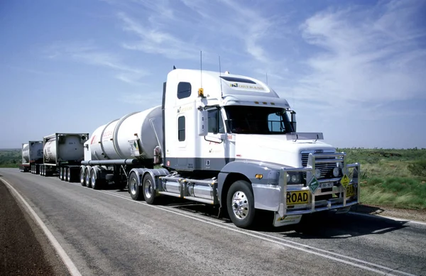 Truck Highway — Stock Photo, Image