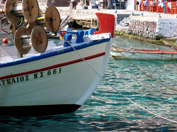 Port Rybacki Santorini — Zdjęcie stockowe