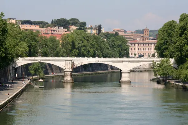 Vista Sobre Tibre Roma — Fotografia de Stock