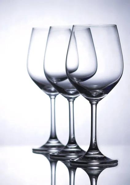 Big Wine Glasses Decanter — Stock Photo, Image