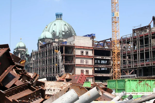 Demolición Del Palast Der Republik — Foto de Stock