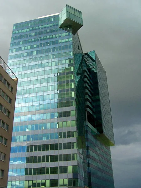 Vue Panoramique Sur Majestueuse Ville Urbaine — Photo