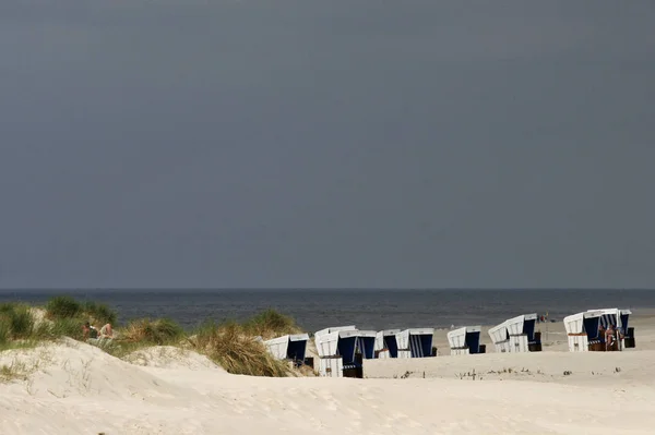 Het Strand Van Westerland Sylt — Stockfoto