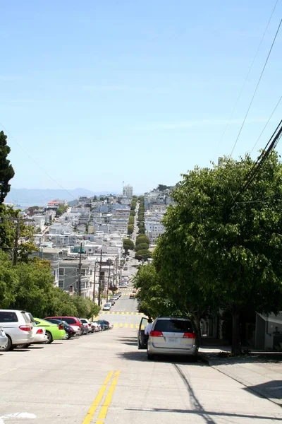 Lombard Street São Francisco — Fotografia de Stock