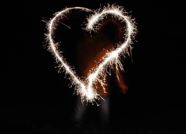 New Year Heart — Stock Photo, Image