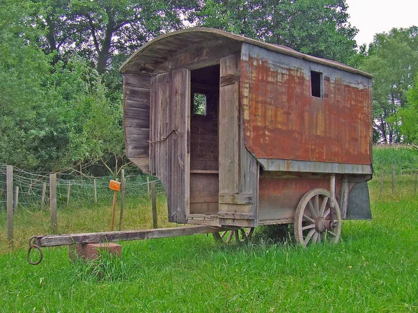 Aussichtsreicher Blick Auf Die Landwirtschaft Auf Dem Land — Stockfoto