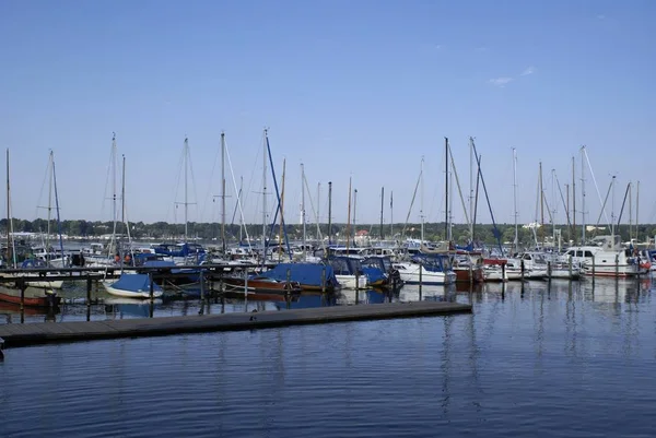 Yachten Hafen Von Barcelona — Stockfoto