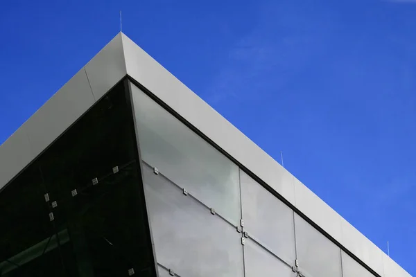 Architectonisch Detail Van Stadthalle Esslingen — Stockfoto