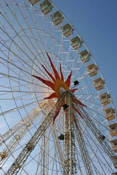 Carrousel Roue Ferris Parc Attractions — Photo