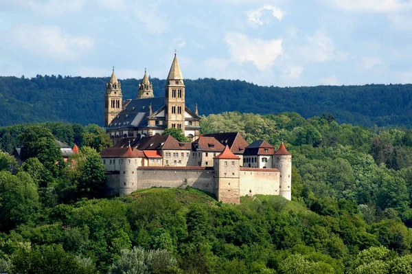 Eski Benedikt Manastırı Grocomburg — Stok fotoğraf