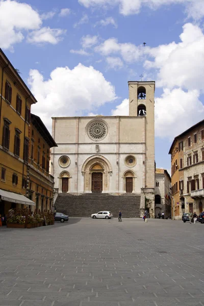 Vista Panoramica Maestosa Architettura Cattedrale — Foto Stock