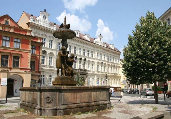 Wimmersche Fontän Prag — Stockfoto