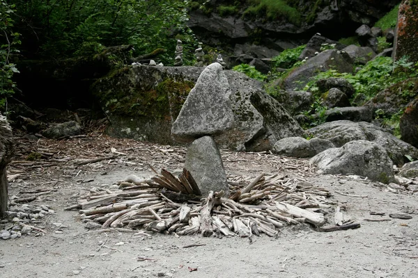 Malowniczy Widok Majestatyczny Krajobraz Dolomitów Włochy — Zdjęcie stockowe