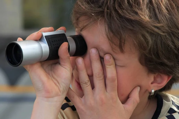 Roztomilý Portrét Dítěte Koncept Šťastného Dětství — Stock fotografie