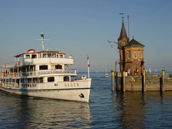 Bodenseeschifffahrt Гавані Констанца — стокове фото