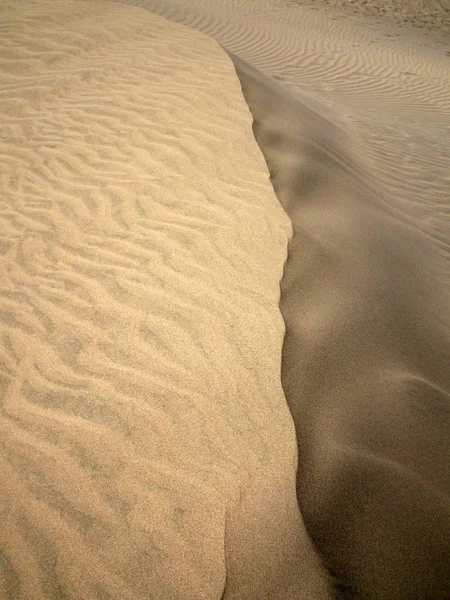 Kum Tepelerinin Manzarası Seçici Odak — Stok fotoğraf