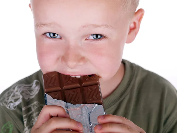 おいしいブラウンチョコレート製品 — ストック写真