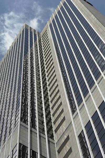 Scenic Urban View Modern Skyscrapers Facade — Stock Photo, Image