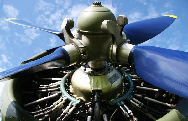 Antonov Motor Estrelas — Fotografia de Stock