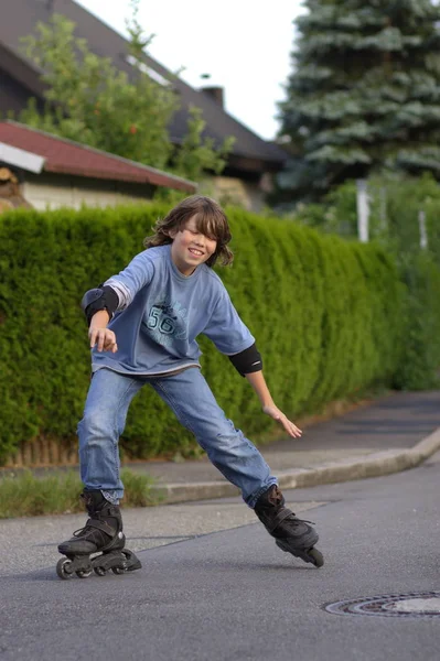 Nahaufnahme Porträt Des Süßen Kindes — Stockfoto