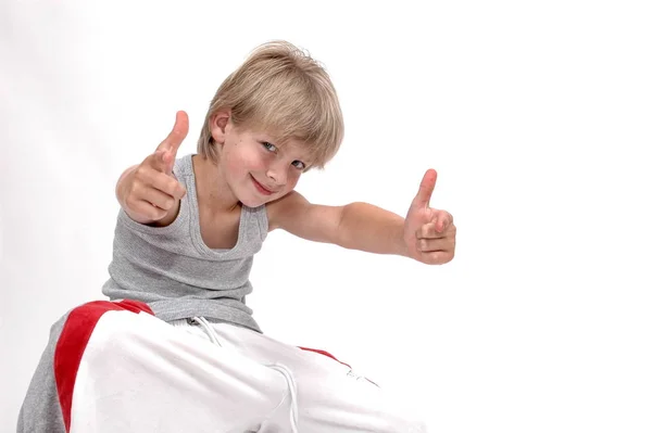 Closeup Hand Sign Gesture — Stock Photo, Image