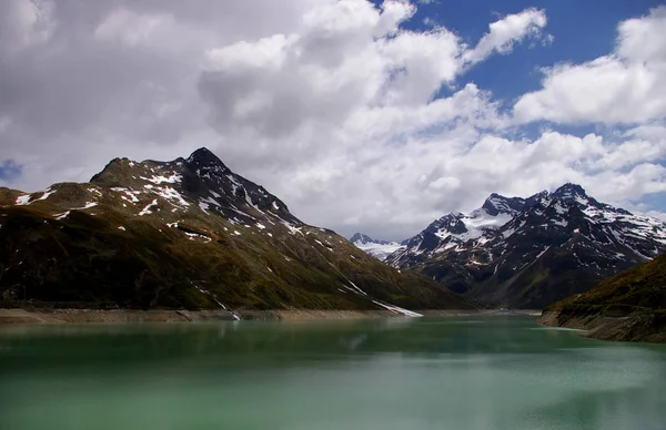 Vista Panorâmica Bela Paisagem Alpes — Fotografia de Stock