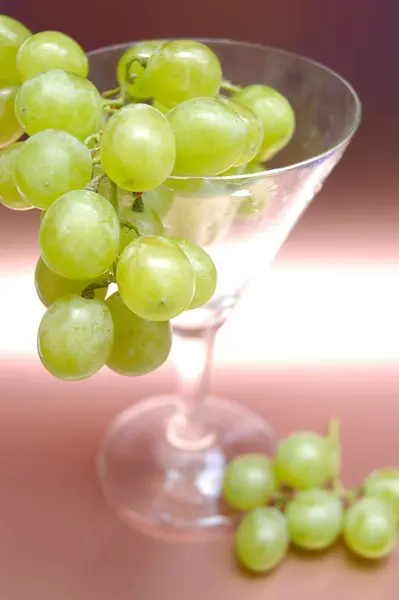 Juicy Grapes Berries Fruits Food — Stock Photo, Image