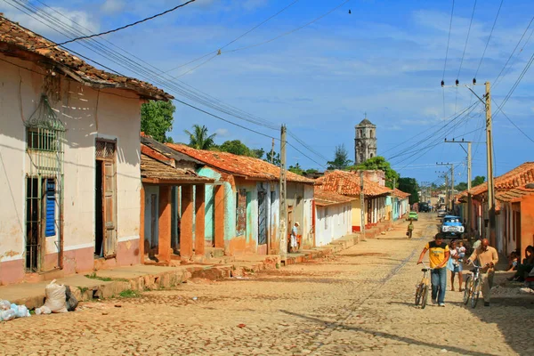 Ulica Trynidad Kuba — Zdjęcie stockowe