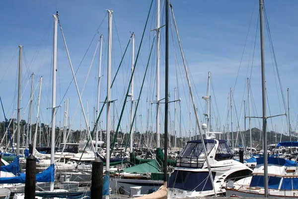 Jachthaven Sausalito San Francisco Baai — Stockfoto