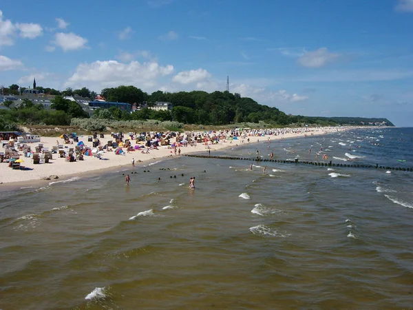 Балтійський Пляж Концепція Подорожей — стокове фото