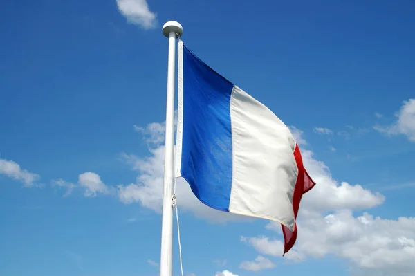 Flaga Francji Flaga Narodowa — Zdjęcie stockowe