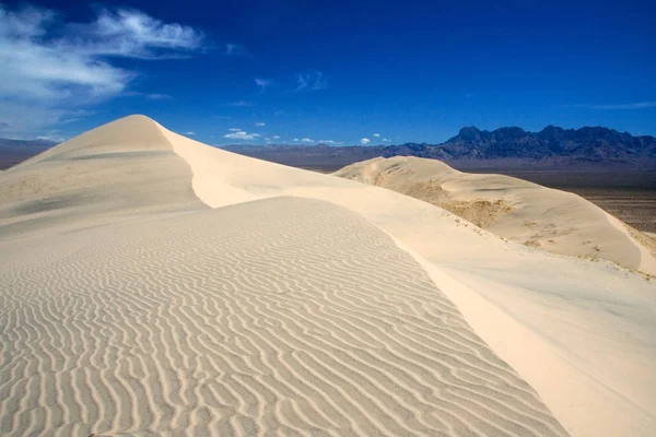 Жаркое Лето Песчаной Пустыне Пейзаж Дюны — стоковое фото