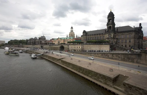 Dresden Hauptstadt Des Ostdeutschen Bundeslandes Sachsen — Stockfoto