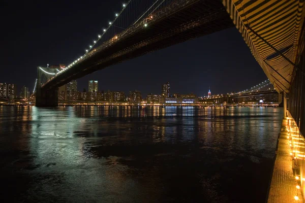 Мальовничий Вид Міський Нью Йоркський Пейзаж Сша — стокове фото