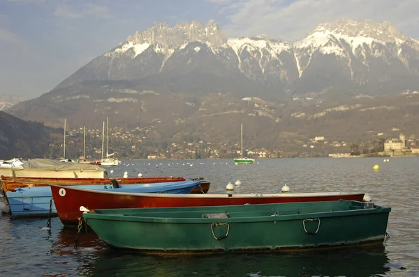 Vista Panoramica Bellissimo Paesaggio Alpino — Foto Stock