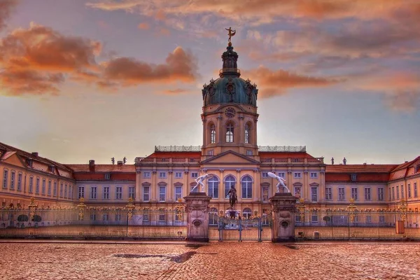 Burg Abend Reise Und Architekturkonzept — Stockfoto