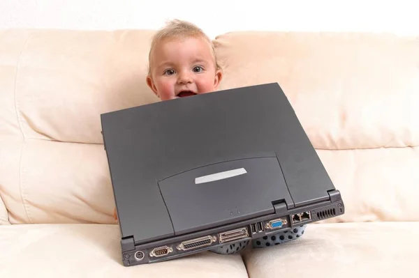 Portrait Cute Baby — Stock Photo, Image