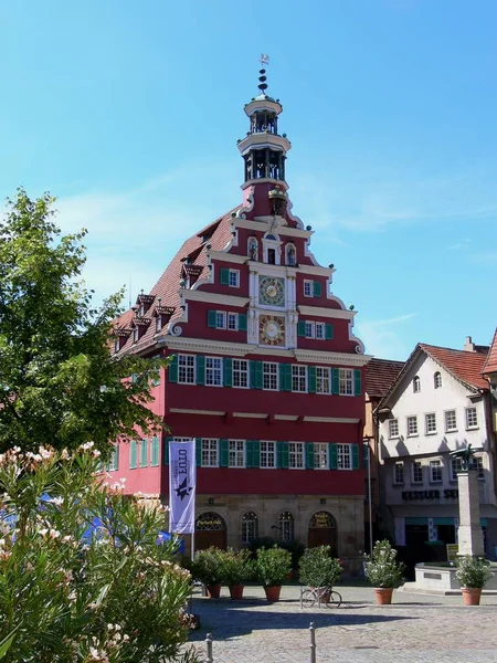 Rathaus Duitse Zetel Van Lokale Wetgevende Uitvoerende Overheid — Stockfoto